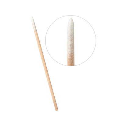 InLei® - COTTONIES - Wooden Sticks with Pointed Cotton Tips (100pcs)