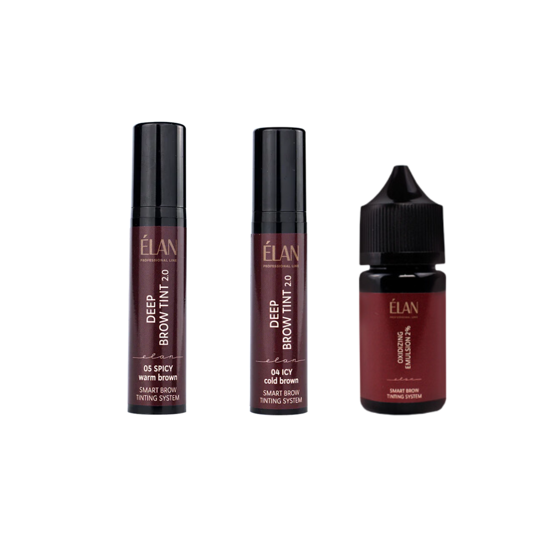 ÉLAN - Eyebrow 2.0 Tint + Oxidant Kit (Smart System 2.0 Tints + 2% Oxidant)