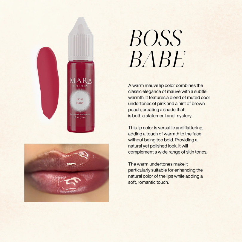 Mara Pro - Lip Pigment - Boss Babe, 15ml
