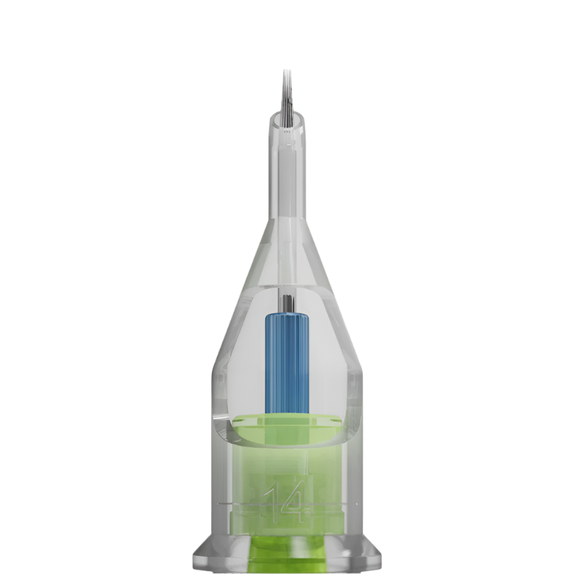 Stellar 2.0 Cartridges - 5 Round Shader Extra Long Taper (Choose your size)