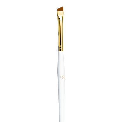 Browfection Beauty Mini Angled Brush - White/Gold