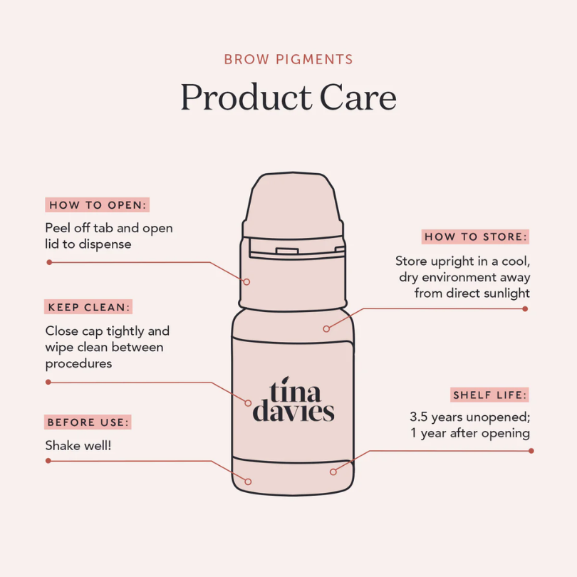 Tina Davies - I Love Ink BROW Pigment - Sunset 15ml