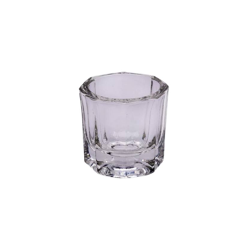 Mixing cup (glass dish)