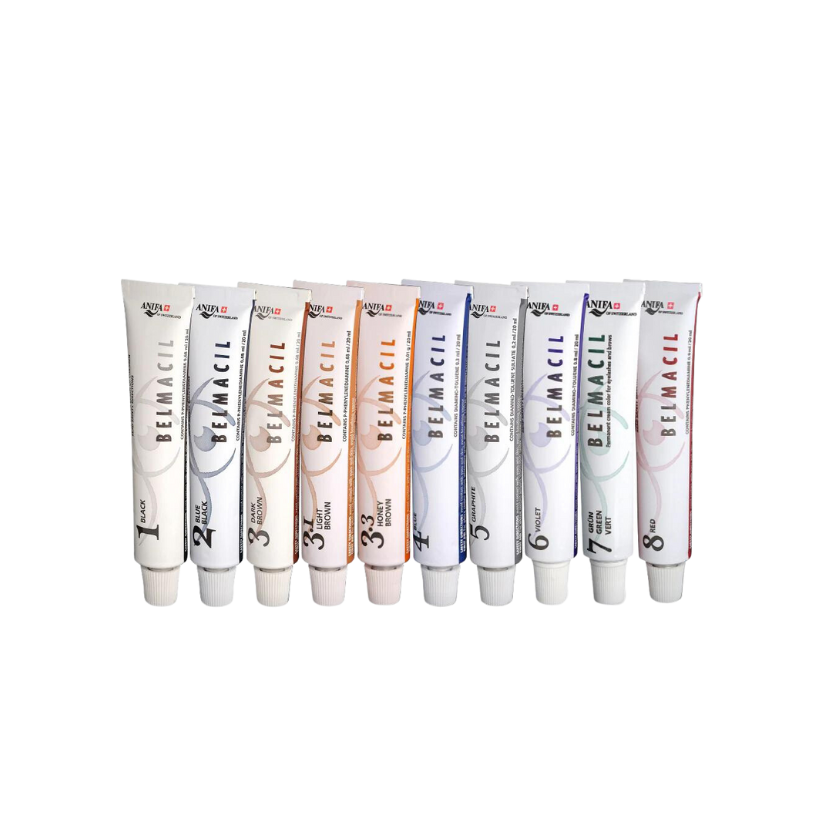 Belmacil Eyelash & Eyebrow Tint (10 Colours)