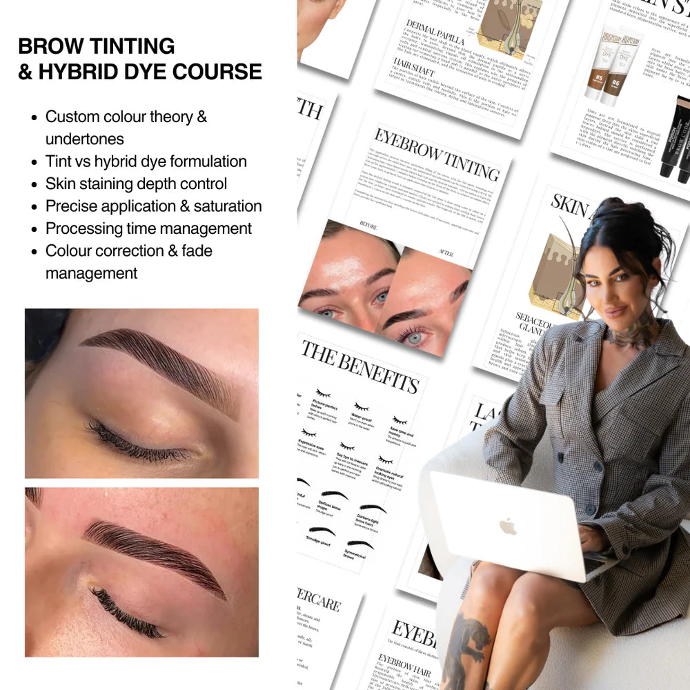 Lash Prodigy - Brow Tinting &amp; Hybrid Dye Course