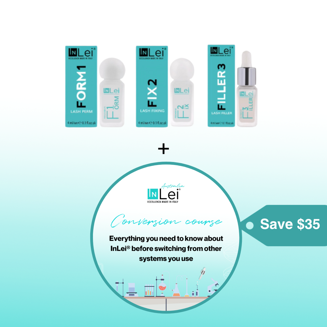 InLei® - Lash Filler Kit (Solutions in Bottles) + Conversion Course