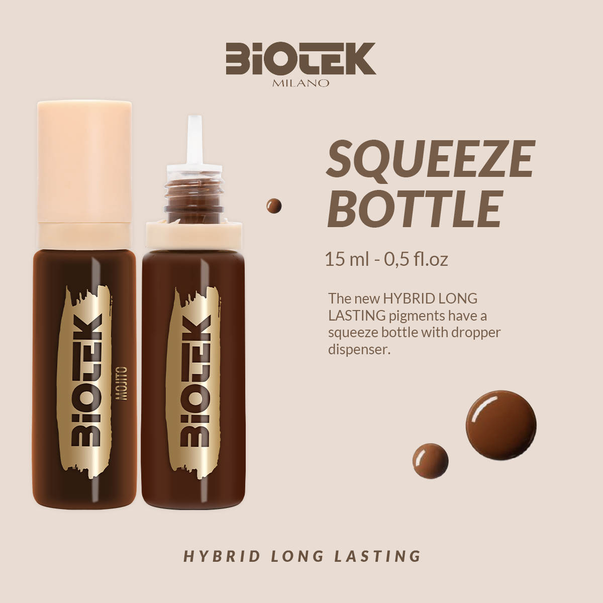 Biotek Hybrid Long Lasting Pigment - Pina Colada 15ml