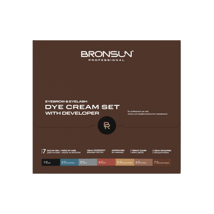 Bronsun - Cream Dye Set with Developer