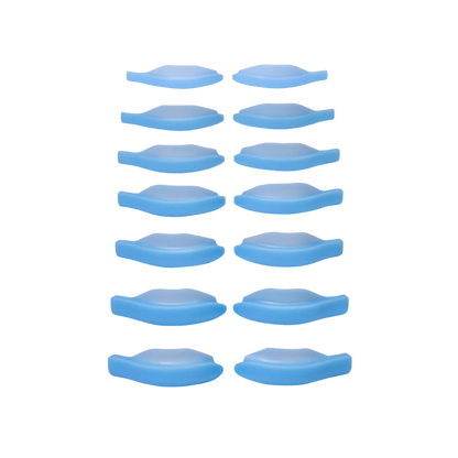 KATYA VINOG - Silicone shields for lash lift / Sky Blue (8 Sizes Available)