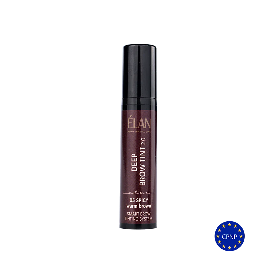 ÉLAN - Smart Brow Tinting System - Deep Brow Tint 2.0 - 05 SPICY warm brown (Pump Bottle)