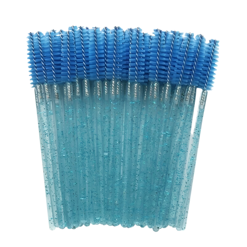 Glitter Mascara Wands/Spoolies - Blue