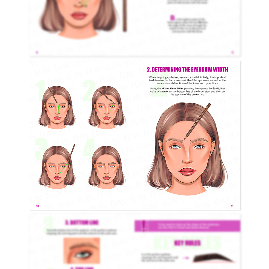 ÉLAN - The first brow book «ÉLAN BROW E-BOOK» in English (digital version)