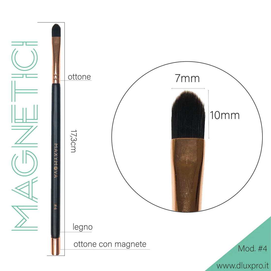 MAXYMOVA - No.4 Professional Magnet Brush