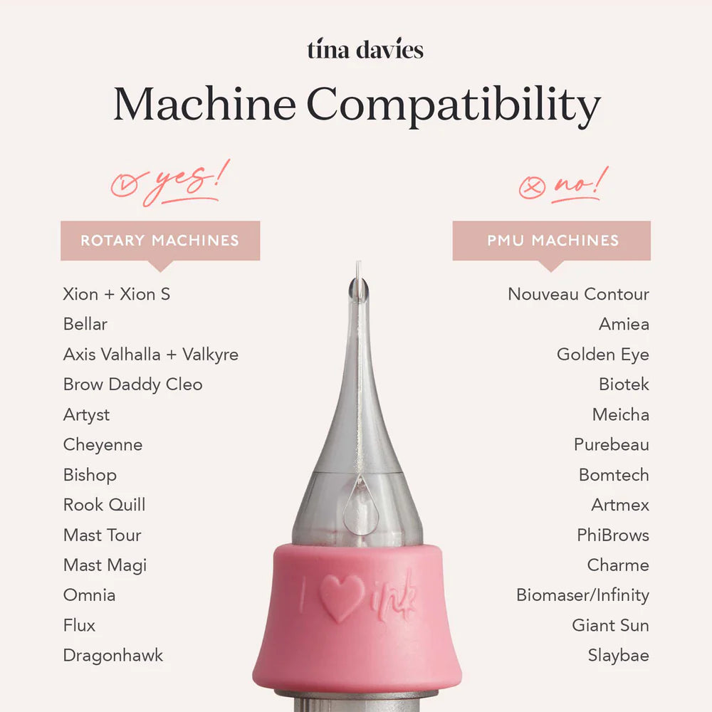 Tina Davies - I ❤️ INK Needle Cartridge Sampler Pack