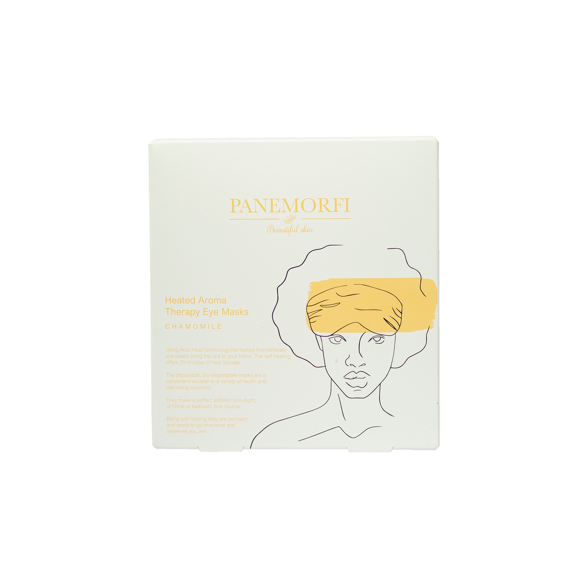 PANEMORFI - Chamomile Heated Aromatherapy Eye Masks