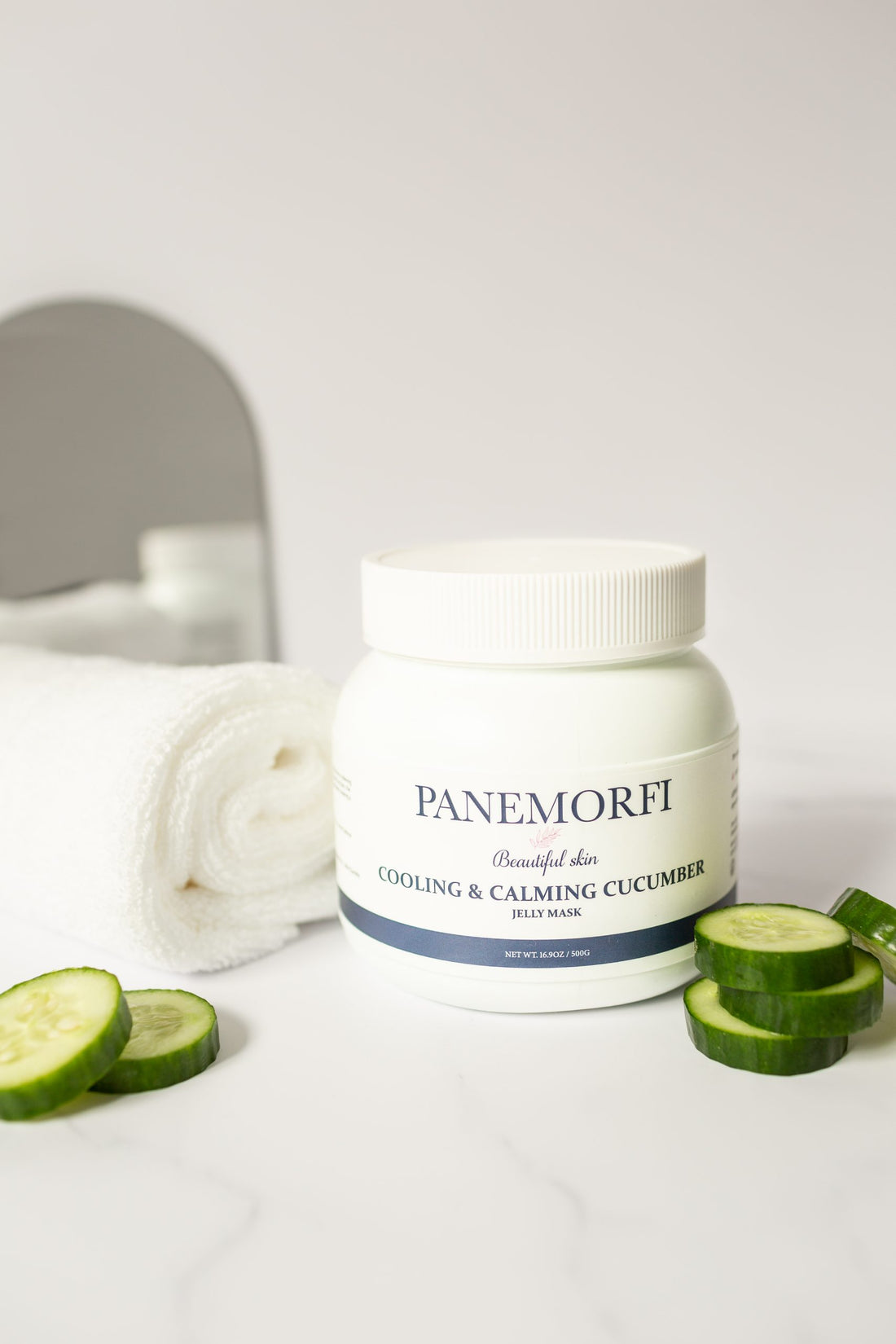 PANEMORFI - Cooling &amp; Calming Cucumber Jelly Mask, 500g
