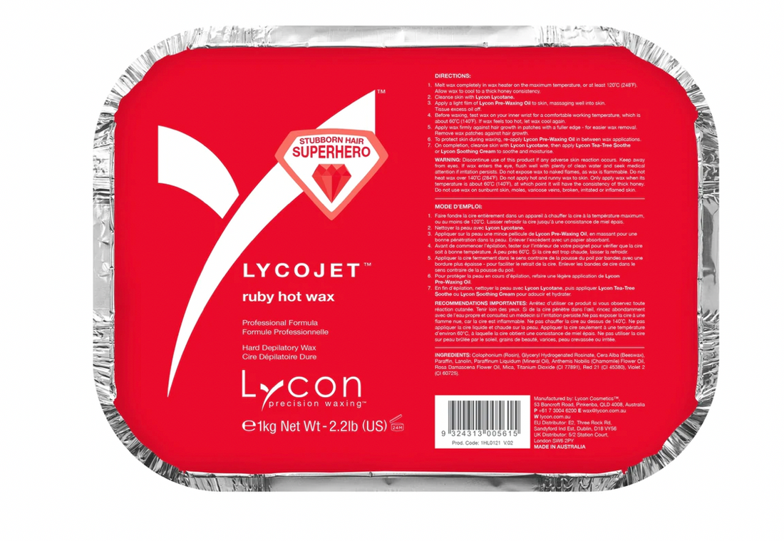 LYCON - LYCOJET Ruby Hot Wax (1kg)
