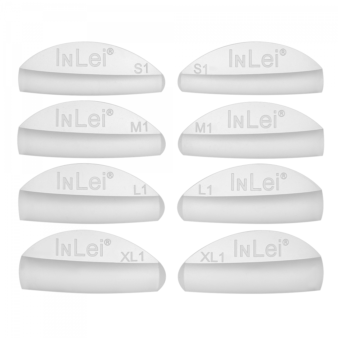 InLei® - ONLY 1 - Silicone shields (NATURAL EFFECT) 4 Sizes