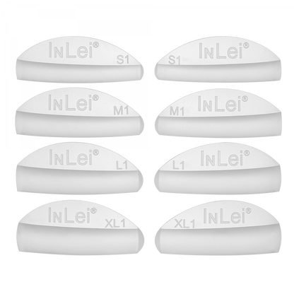 InLei® - ONLY 1 - Silicone shields (NATURAL EFFECT) 4 Sizes