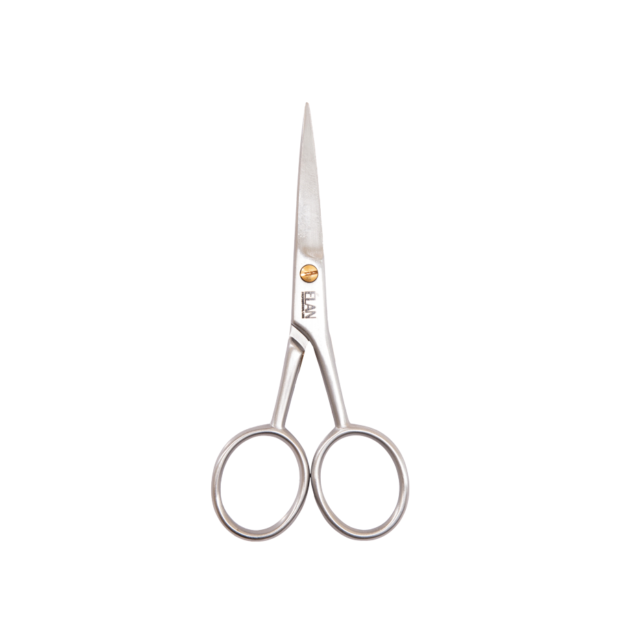ÉLAN - Professional Eyebrow Silver Scissors