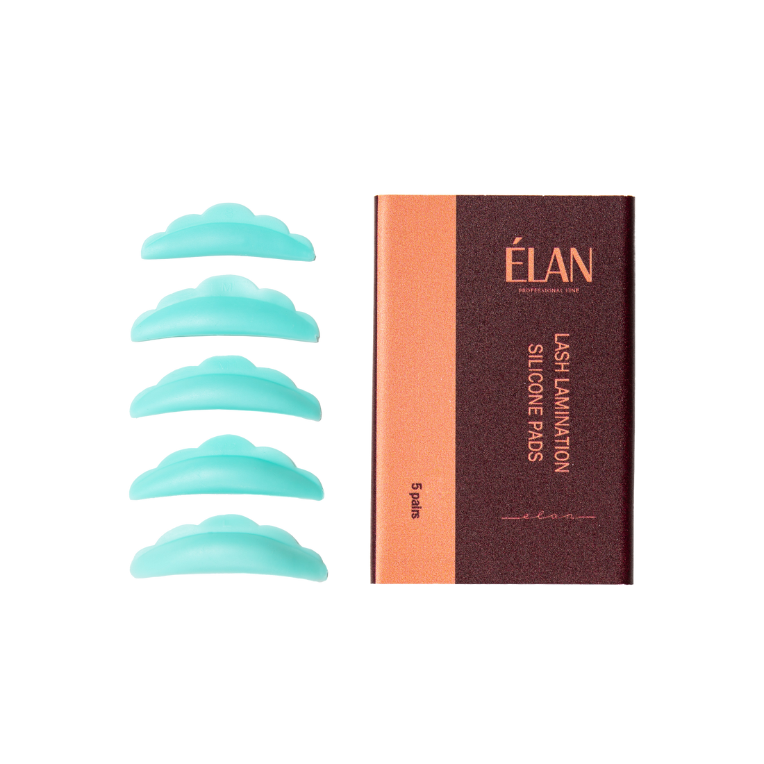 ÉLAN - Silicone Pads for lash lifts - (Size M, 5 pairs)