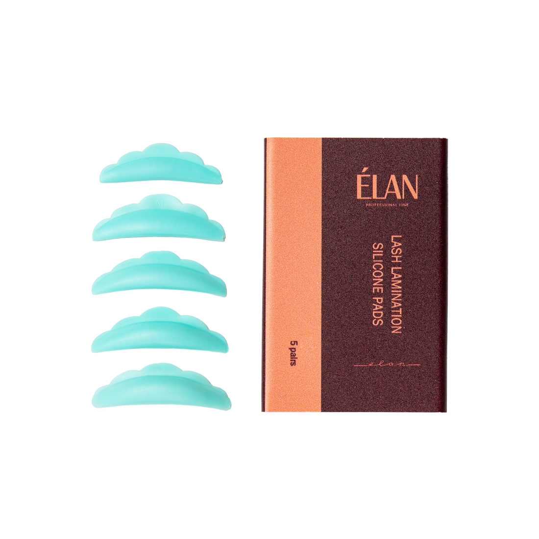 ÉLAN - Silicone Pads for lash lifts - (Size M2, 5 pairs)